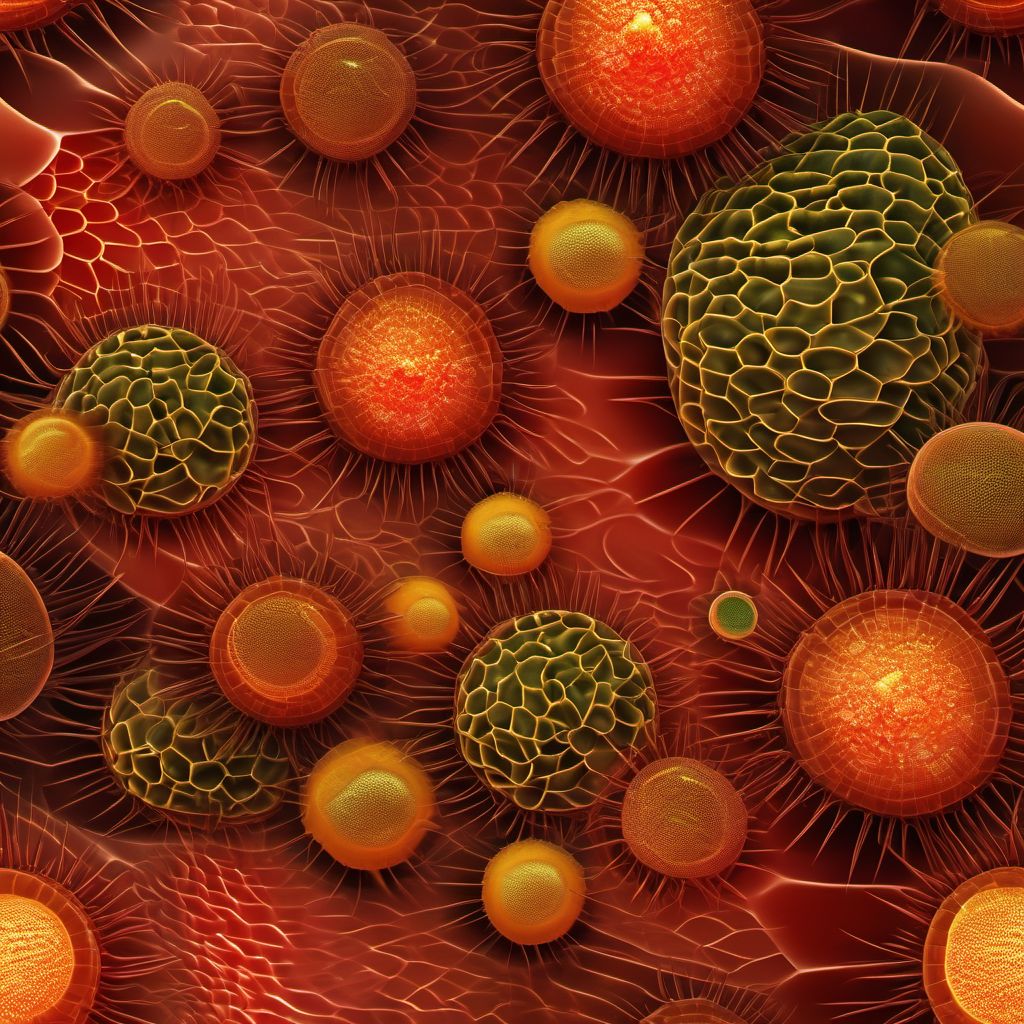Other protozoal intestinal diseases digital illustration