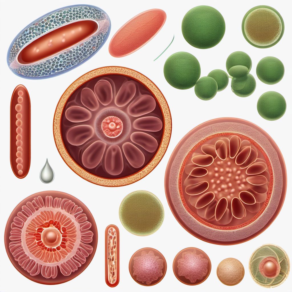 Listeriosis, unspecified digital illustration