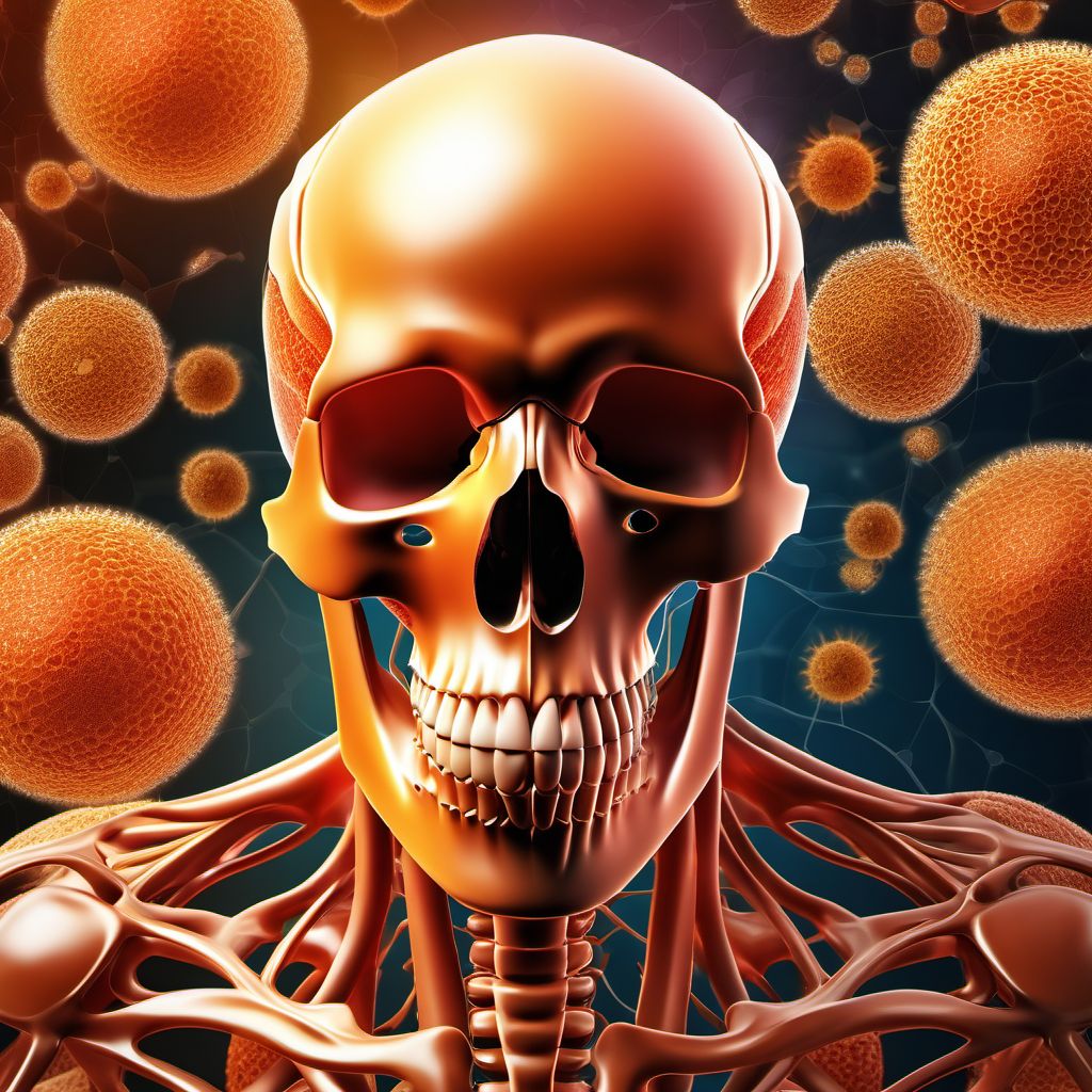 Gonococcal infection of musculoskeletal system digital illustration