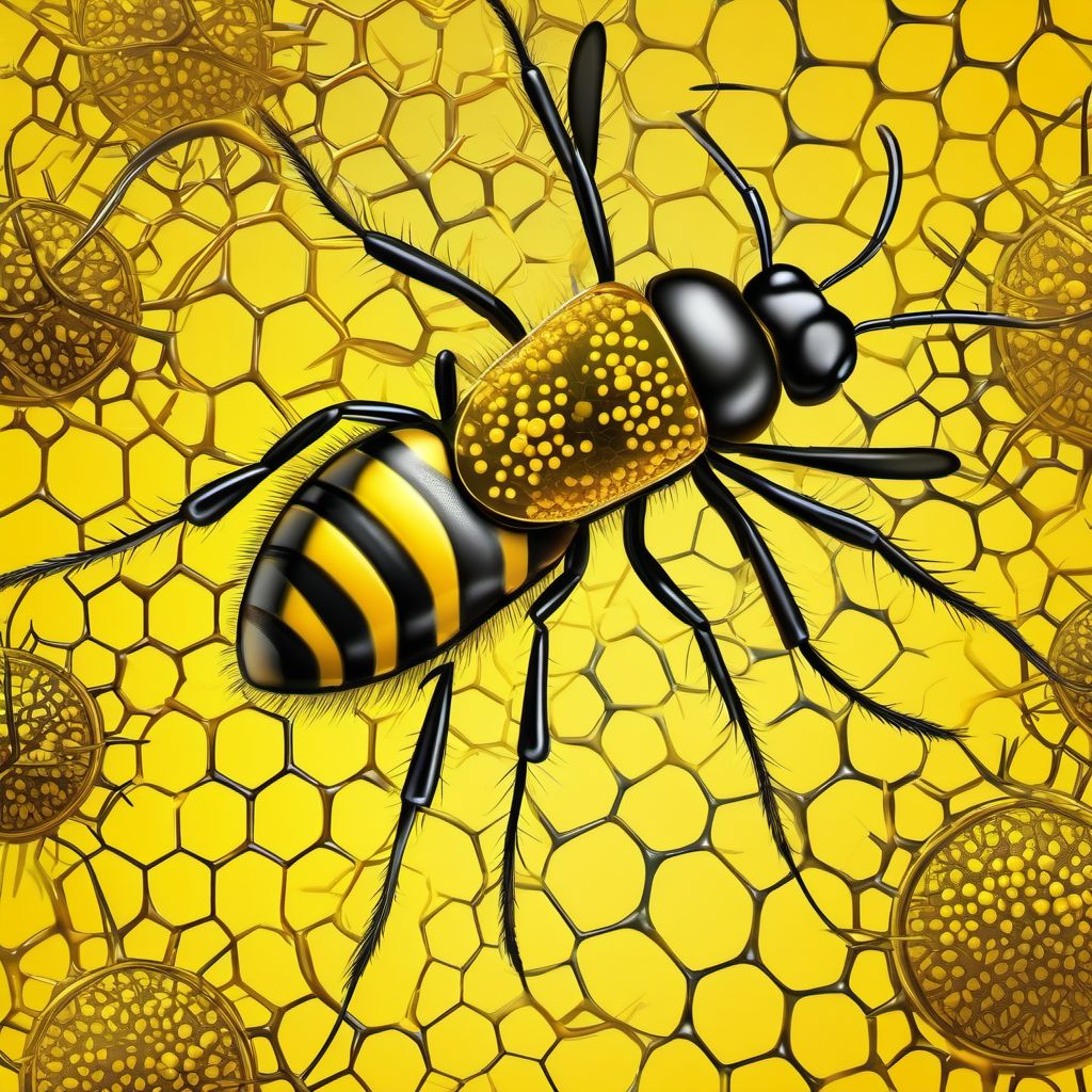 Yellow fever digital illustration