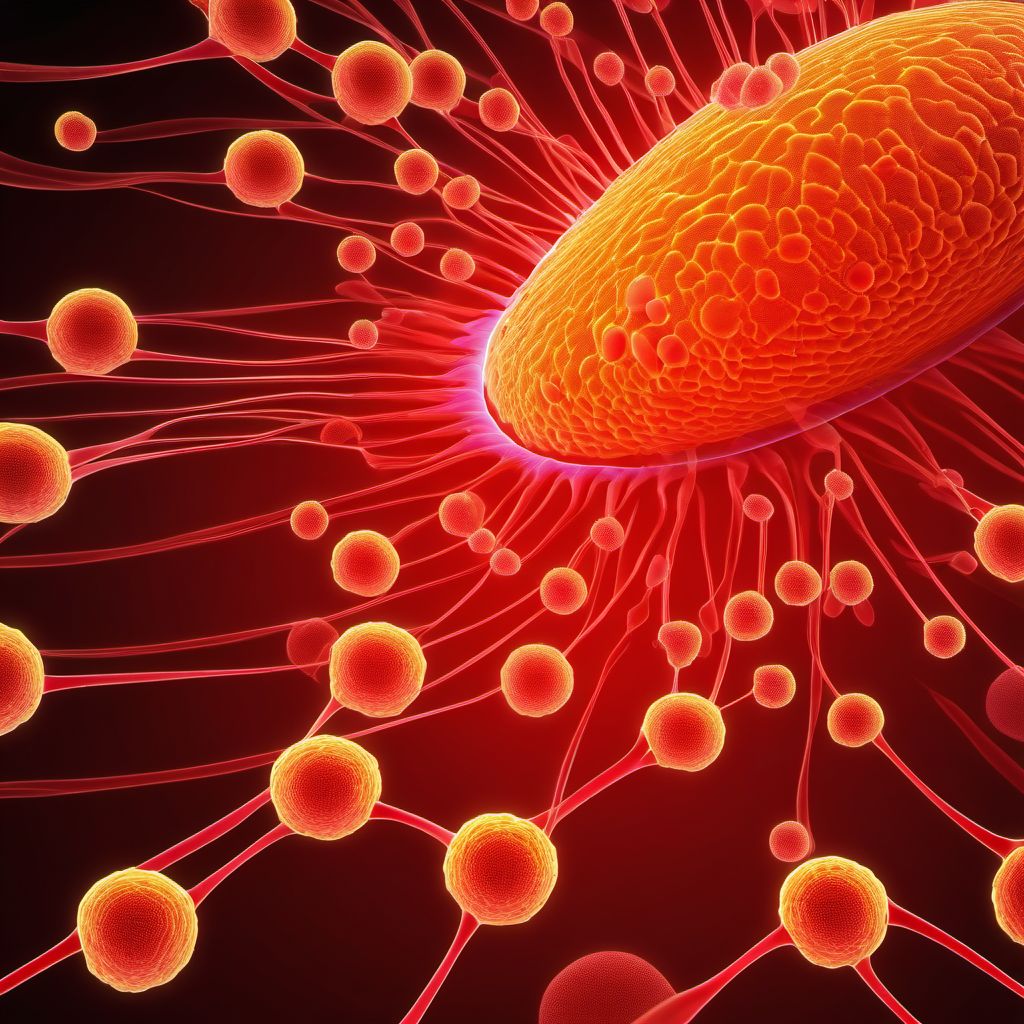 Enteroviral vesicular stomatitis with exanthem digital illustration