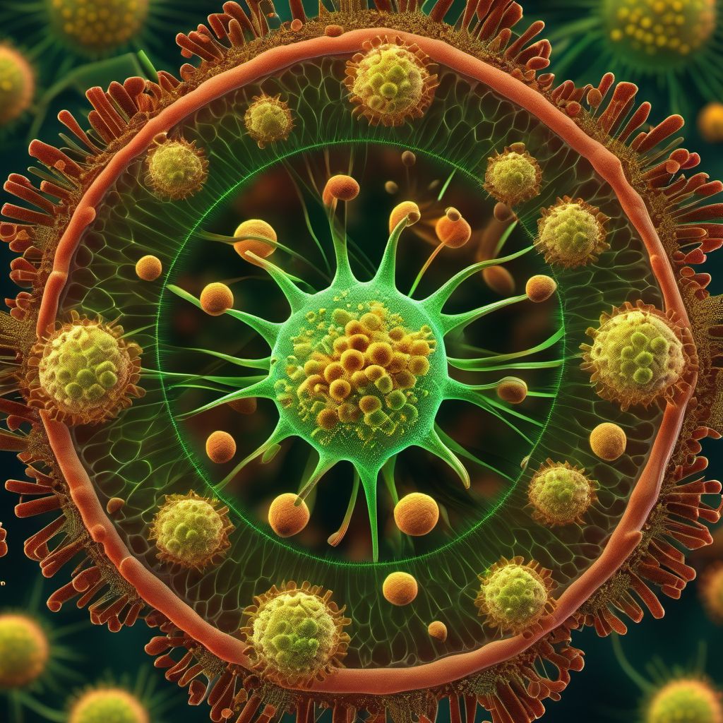 Parapoxvirus infections digital illustration