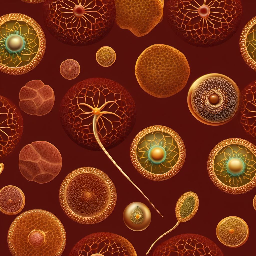 African trypanosomiasis digital illustration
