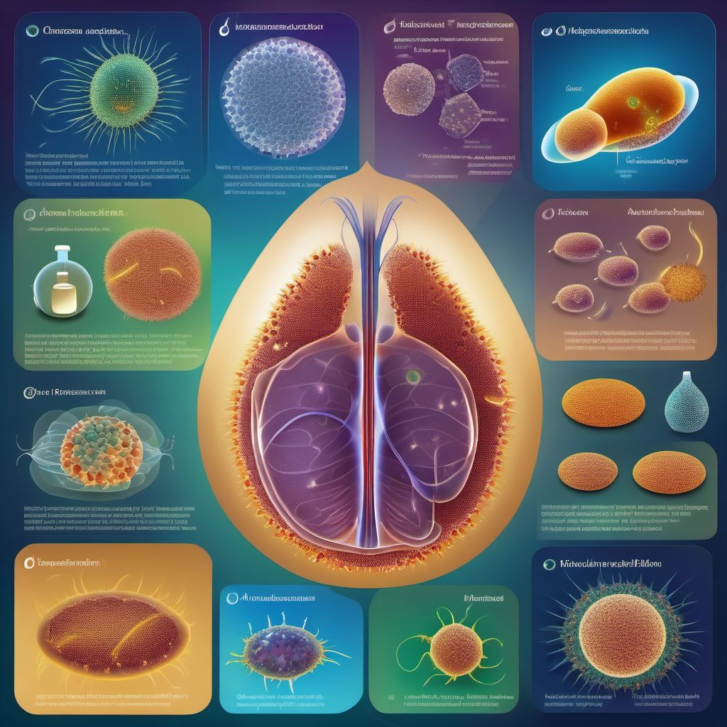 Toxoplasma hepatitis digital illustration