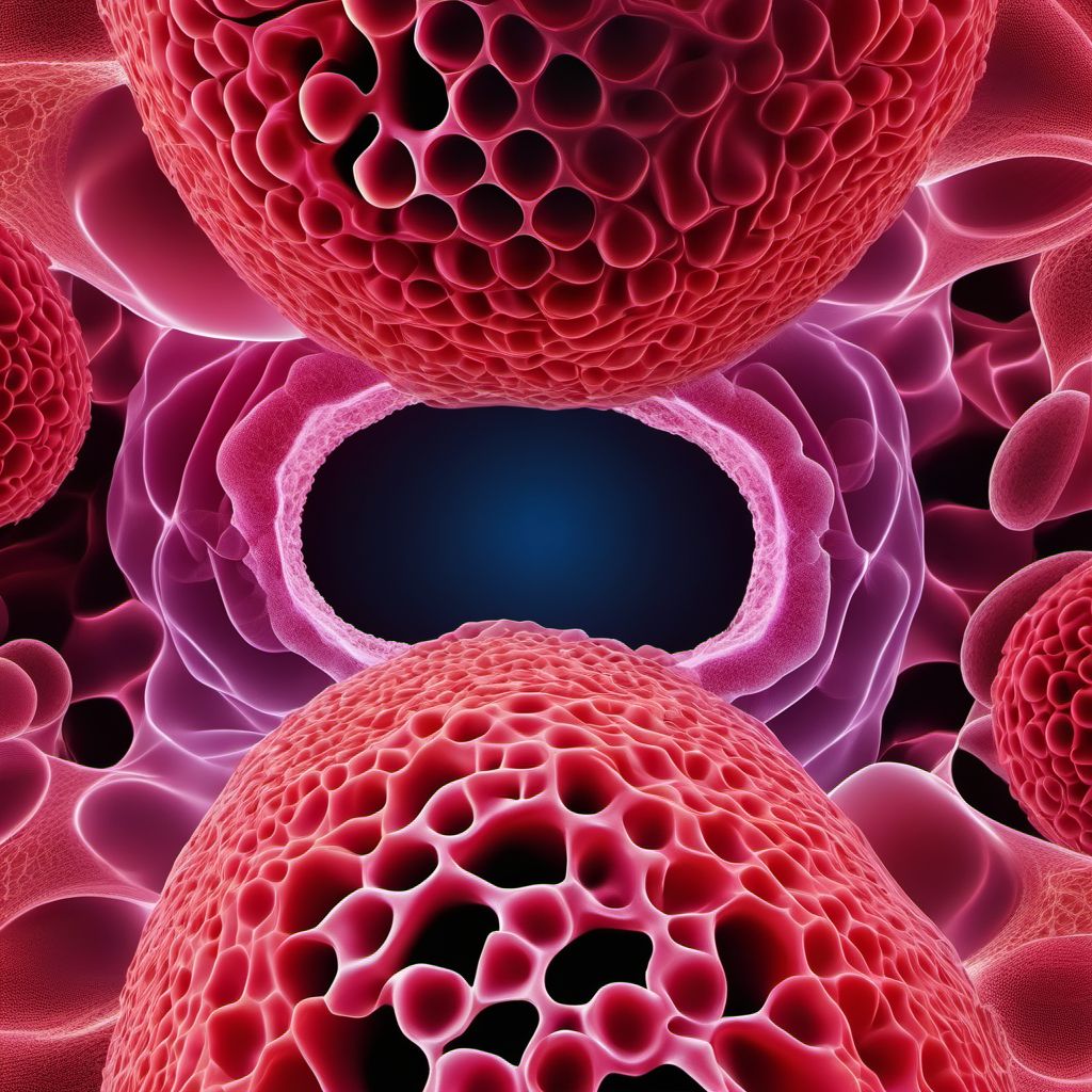Malignant neoplasm of other and ill-defined sites in the lip, oral cavity and pharynx digital illustration