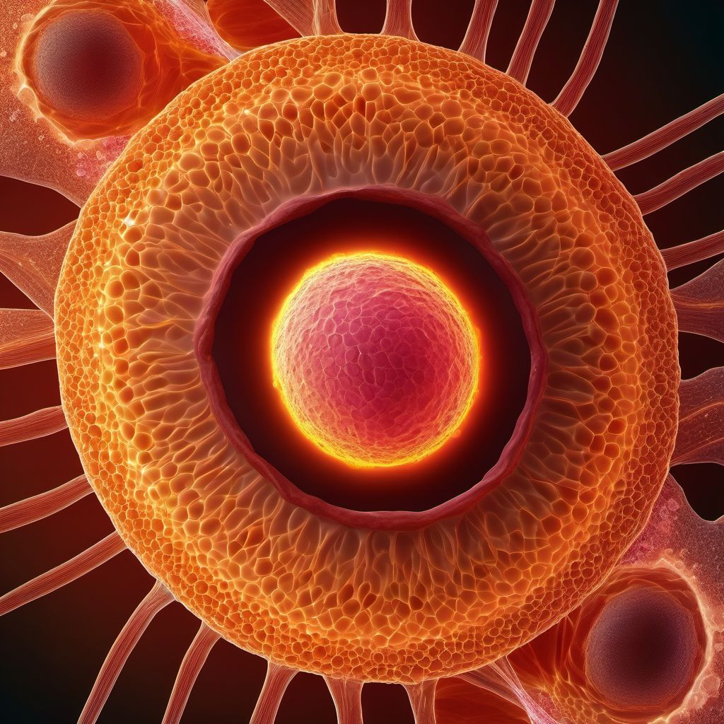 Squamous cell carcinoma of skin of eyelid, including canthus digital illustration