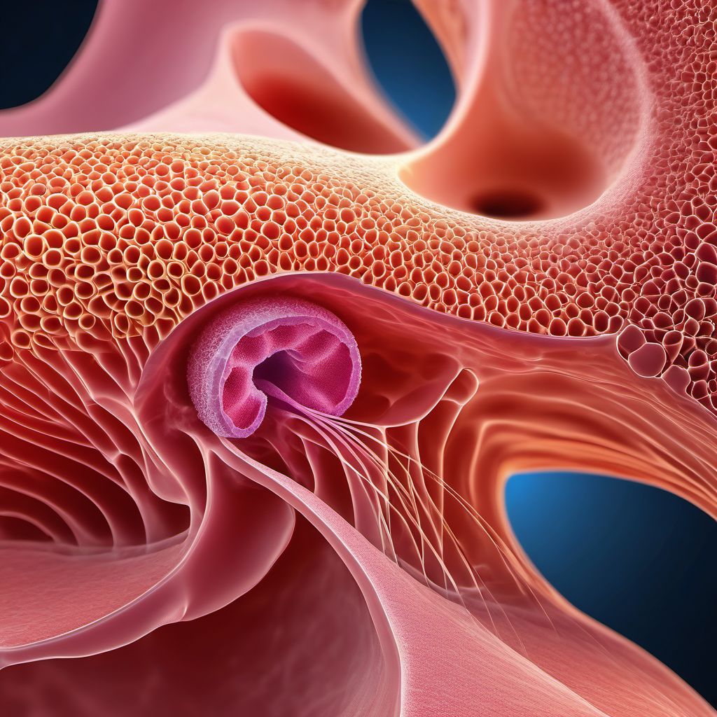 Other and unspecified malignant neoplasm of skin of ear and external auricular canal digital illustration