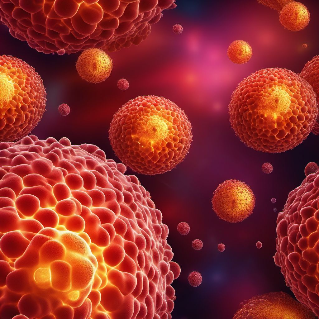 Other and unspecified malignant neoplasm of skin, unspecified digital illustration