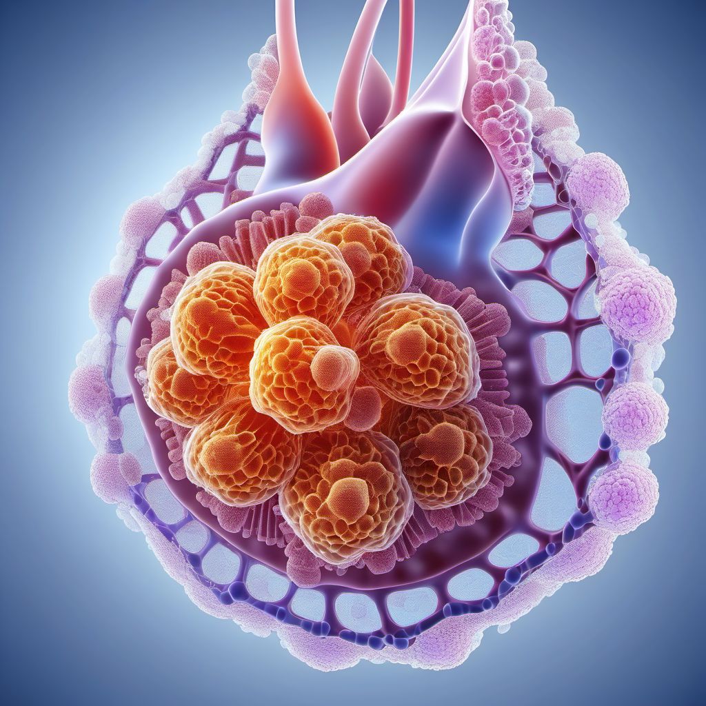 Mesothelioma digital illustration