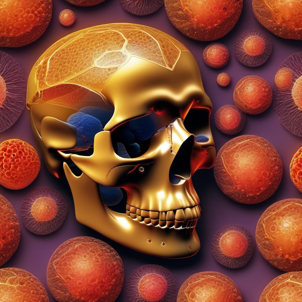 Kaposi's sarcoma of other sites digital illustration