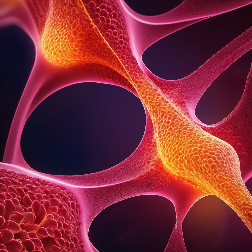 Malignant neoplasm of axillary tail of breast, female digital illustration