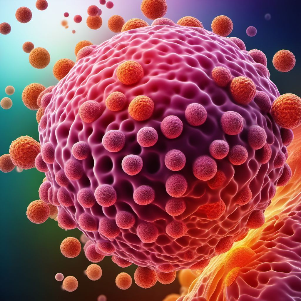 Mature T/NK-cell lymphomas digital illustration