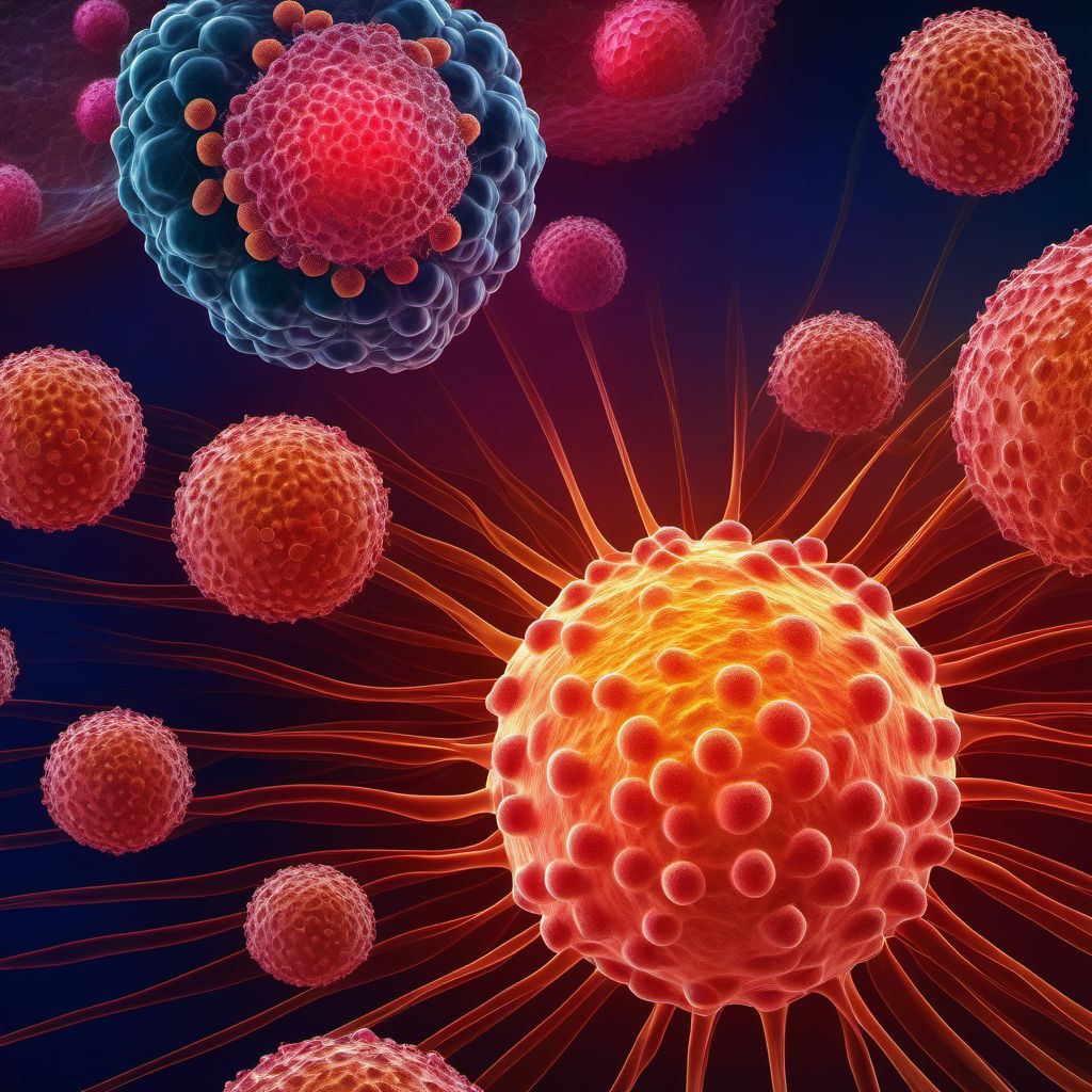 Mature T/NK-cell lymphomas, unspecified digital illustration