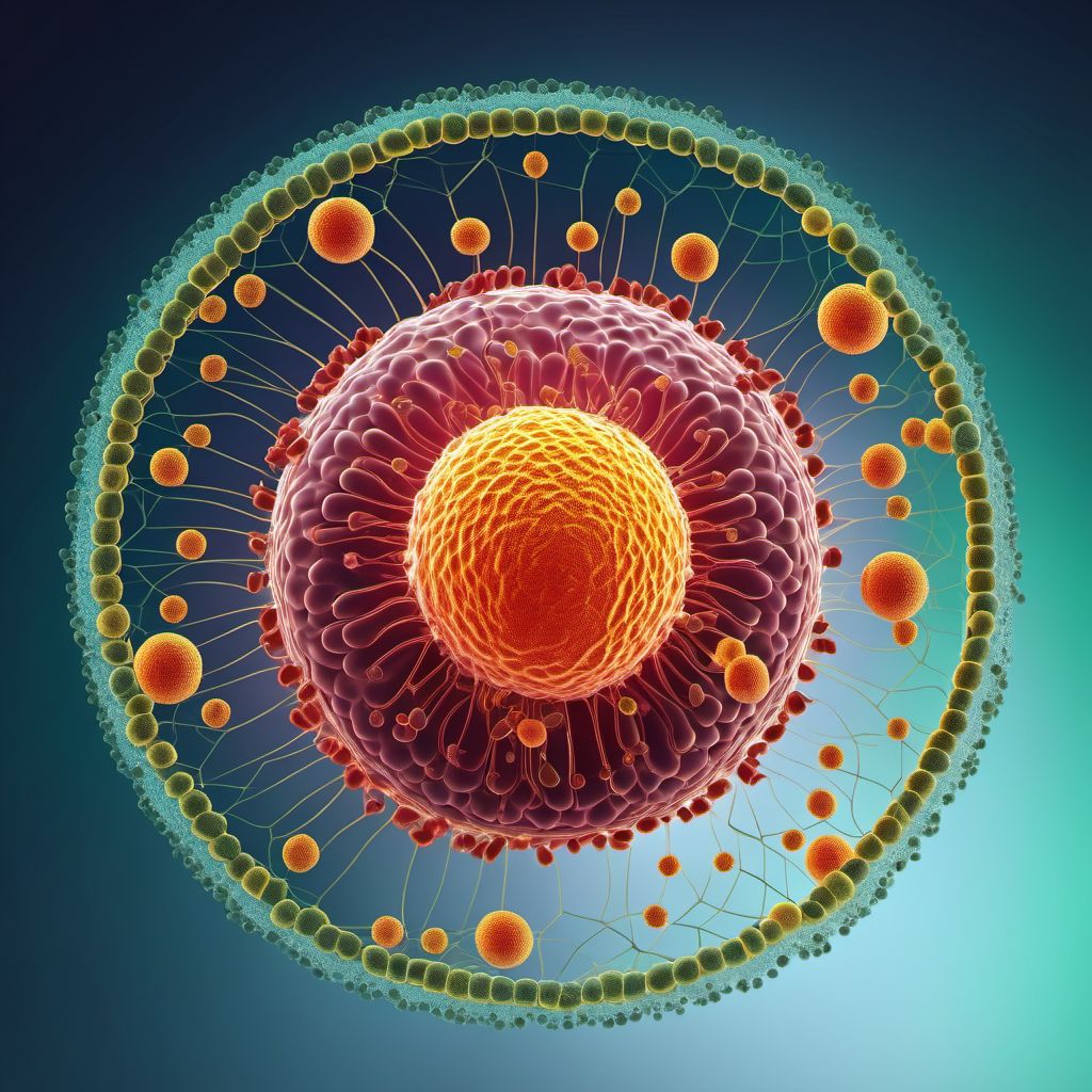 Other leukemias of specified cell type digital illustration