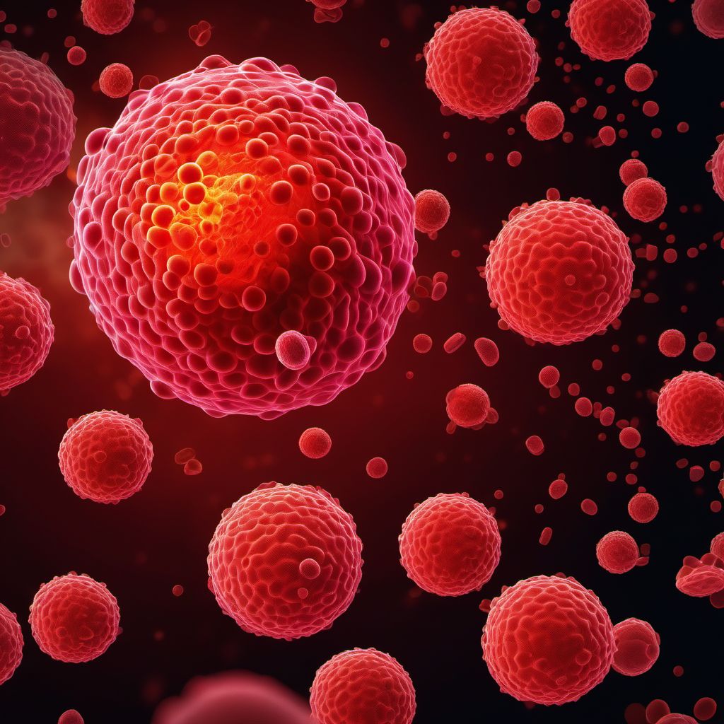 Myelodysplastic disease, not classified digital illustration