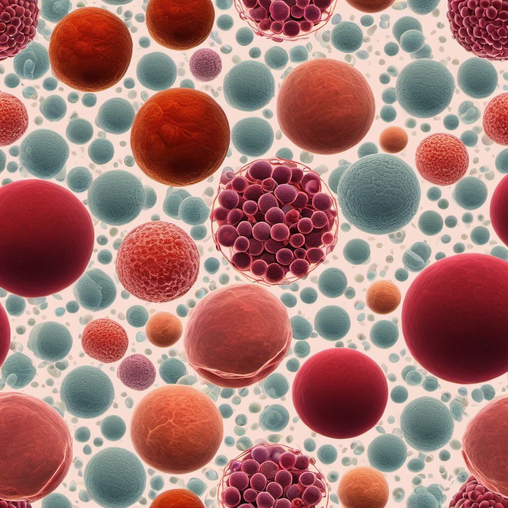 Other specified leukemias digital illustration