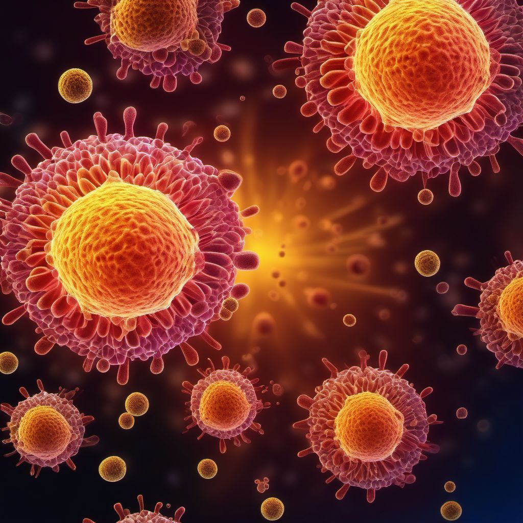 Histiocytic sarcoma digital illustration