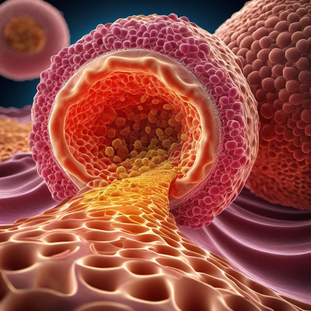 Carcinoma in situ of digestive organ, unspecified digital illustration