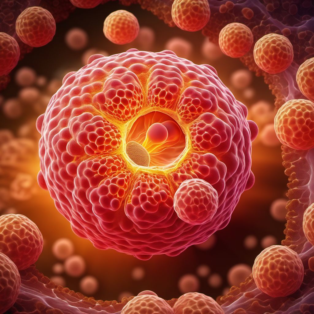 Carcinoma in situ of respiratory system, unspecified digital illustration