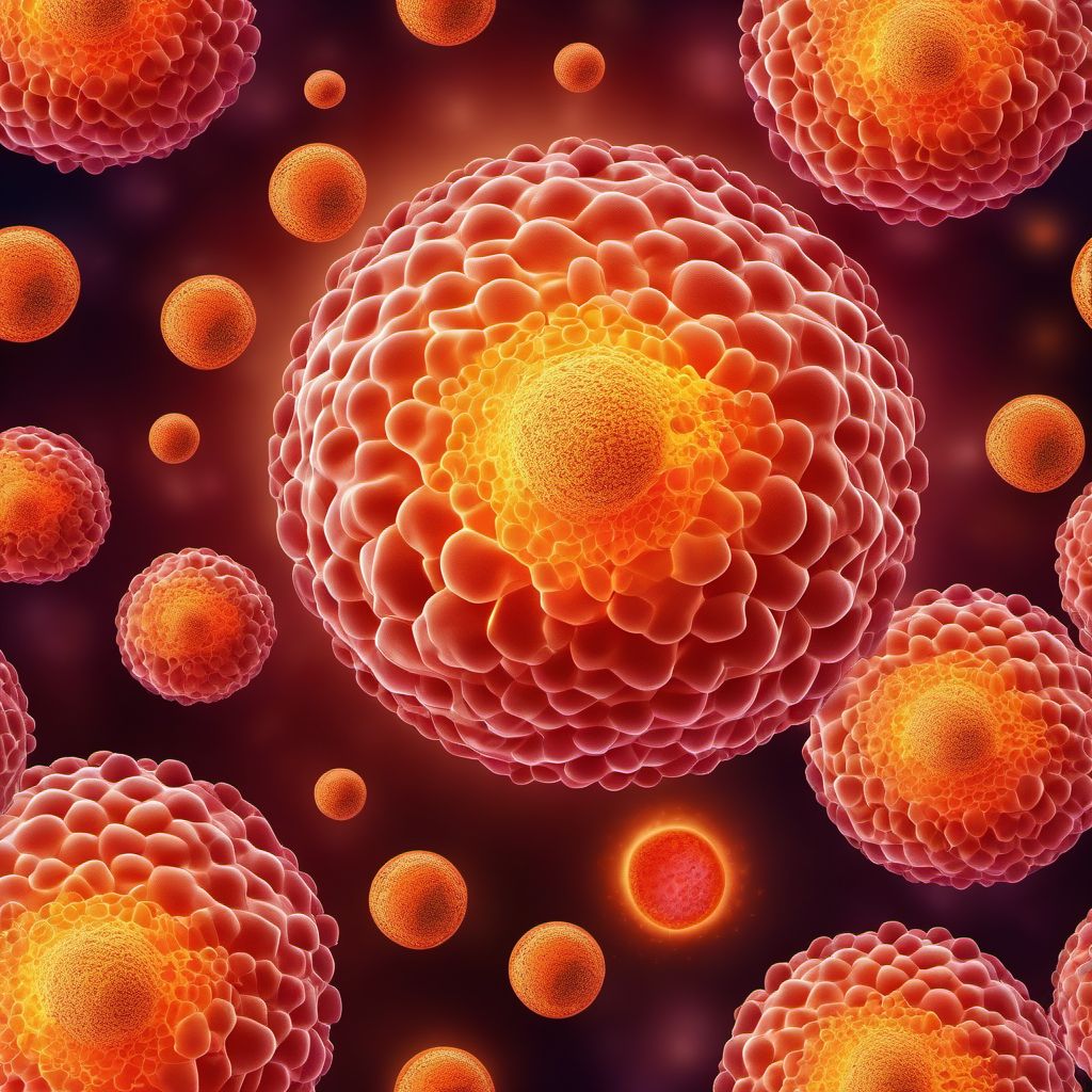 Carcinoma in situ of skin of other sites digital illustration