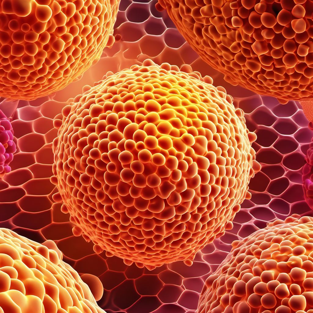 Carcinoma in situ, unspecified digital illustration