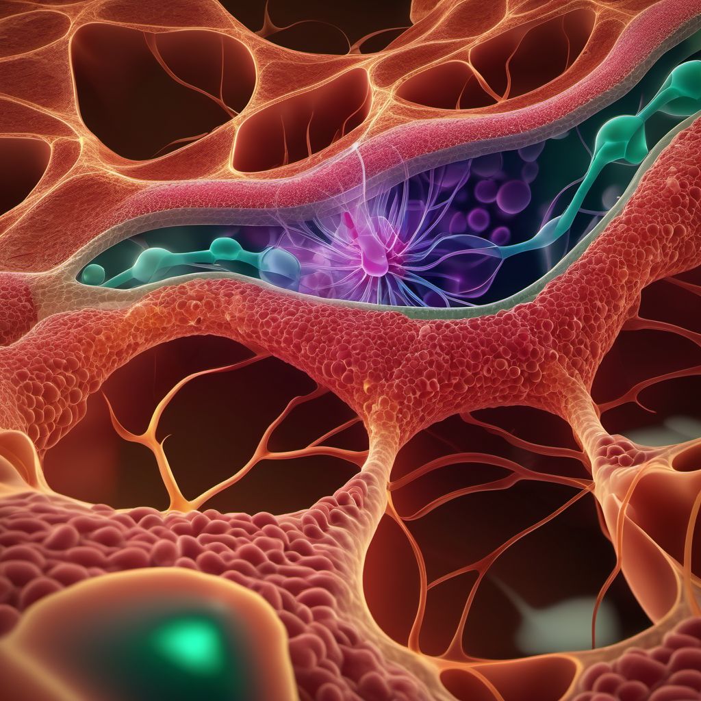 Benign neoplasm of extrahepatic bile ducts digital illustration
