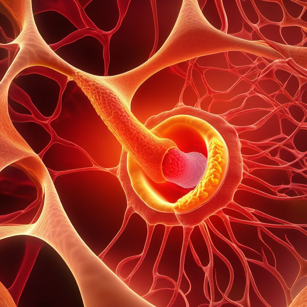 Benign neoplasm of ill-defined sites within the digestive system digital illustration