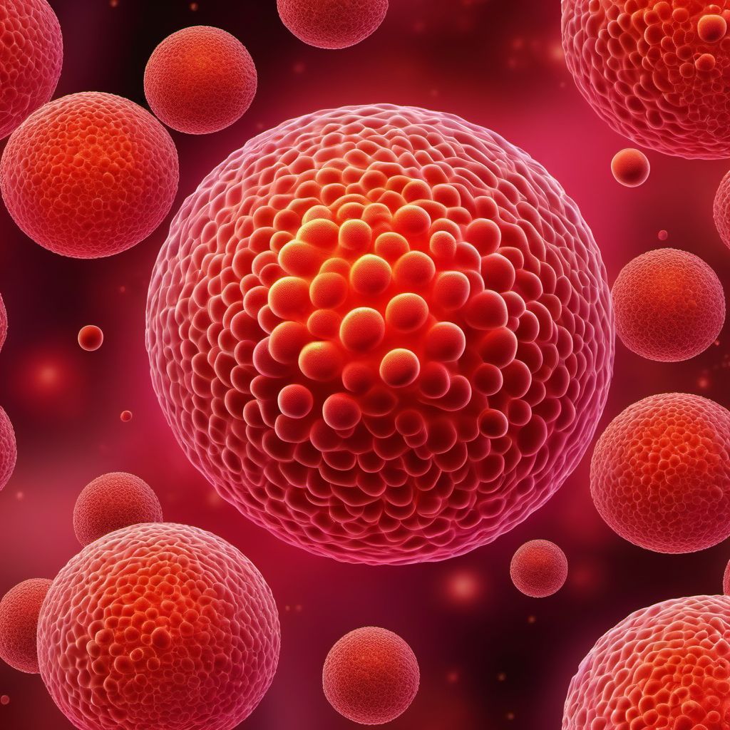 Hemangioma and lymphangioma, any site digital illustration
