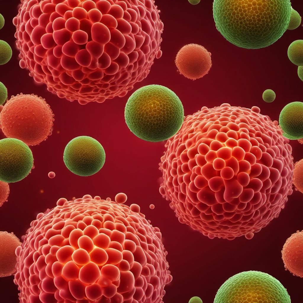 Lymphangioma, any site digital illustration