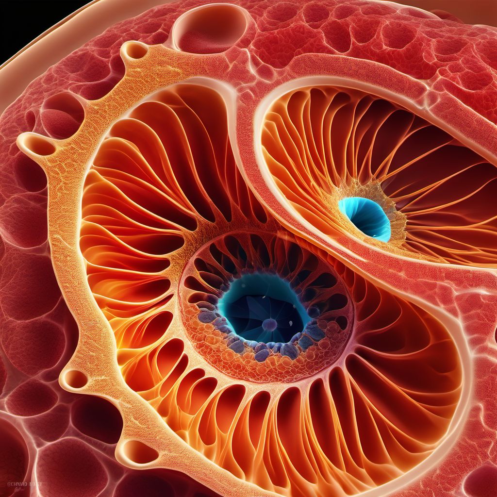 Melanocytic nevi of ear and external auricular canal digital illustration