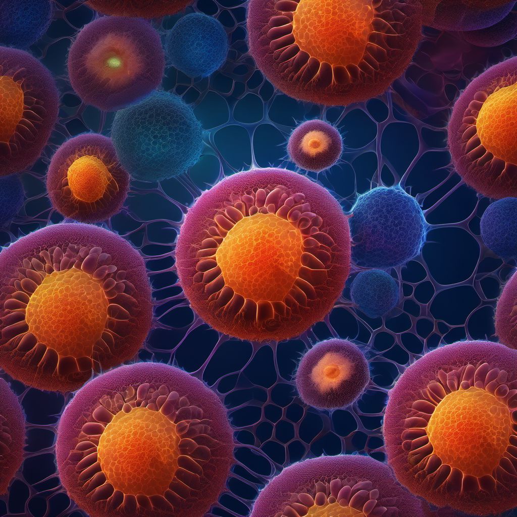 Melanocytic nevi of trunk digital illustration