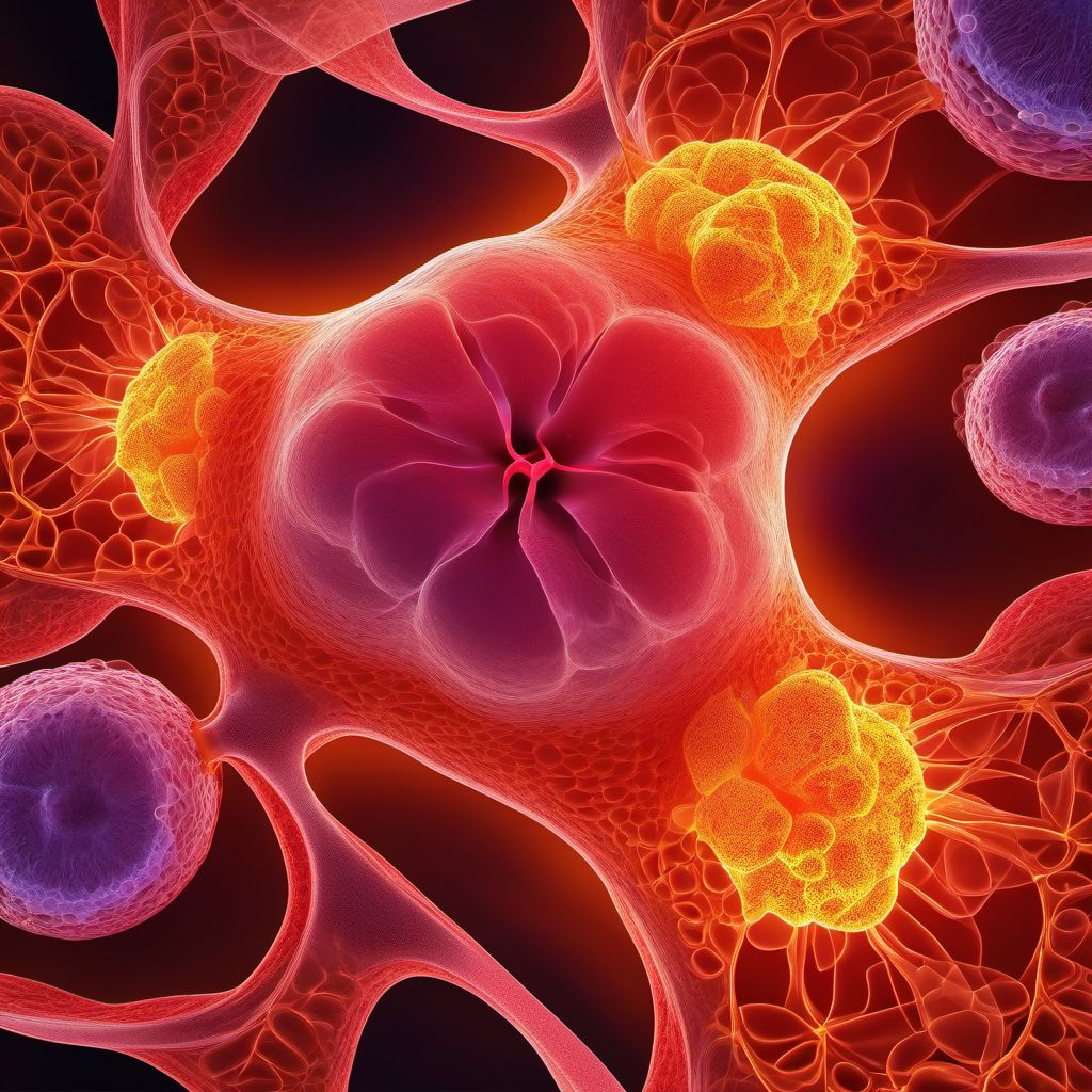 Benign neoplasm of renal pelvis digital illustration