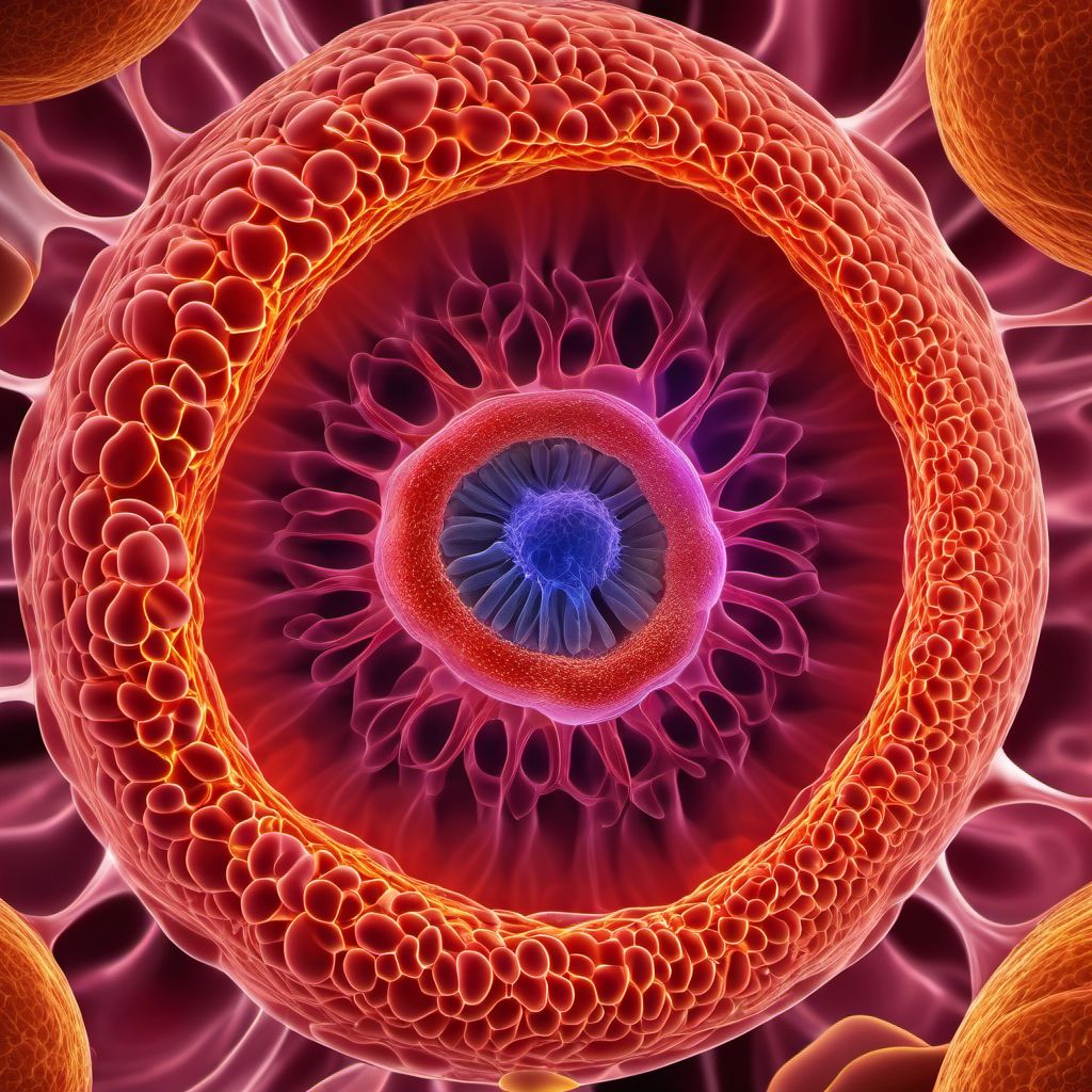 Benign neoplasm of ureter digital illustration