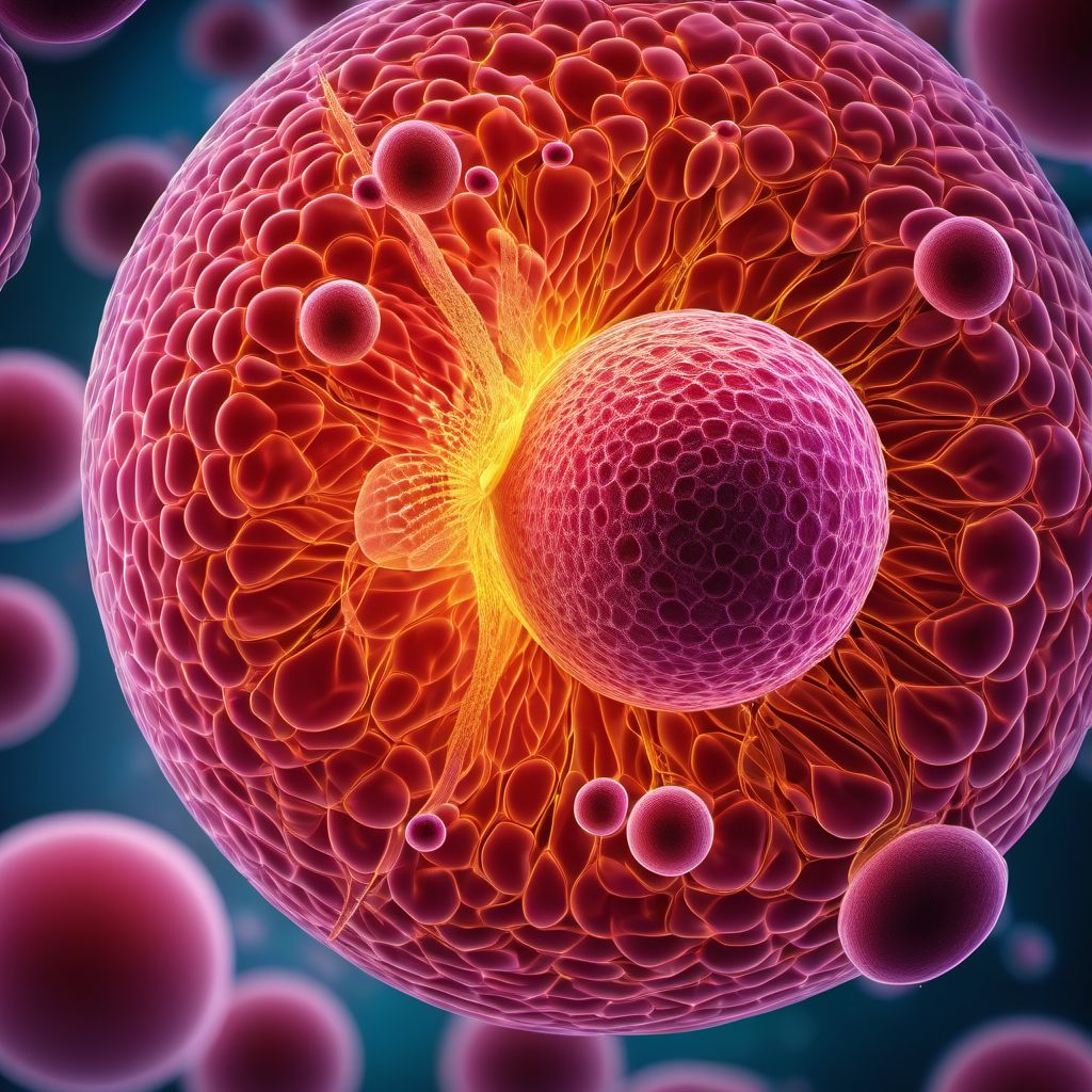 Benign neoplasm of bladder digital illustration