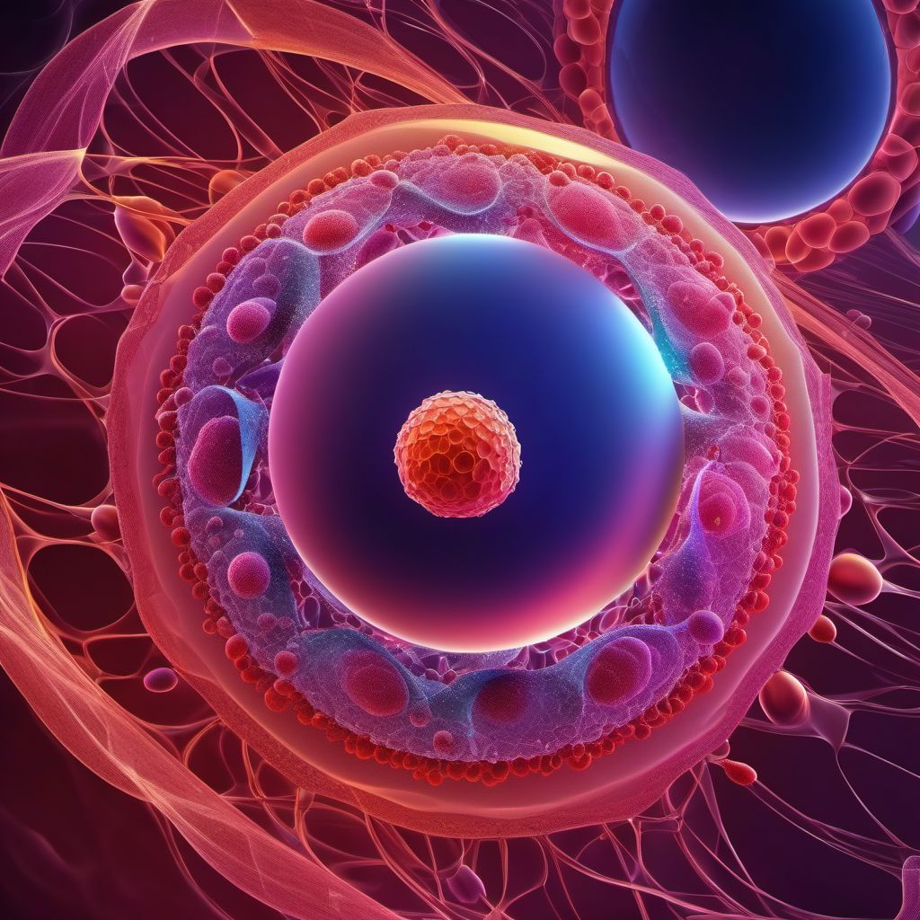 Benign neoplasm of unspecified site of orbit digital illustration