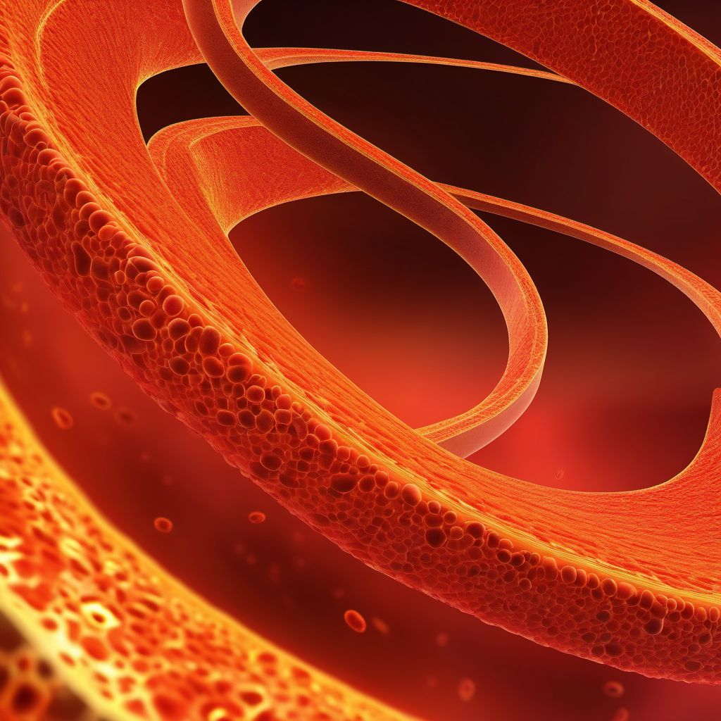 Neoplasm of uncertain behavior of stomach digital illustration