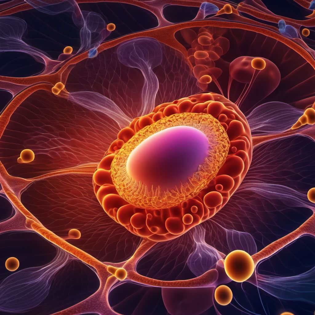 Neoplasm of uncertain behavior of kidney digital illustration