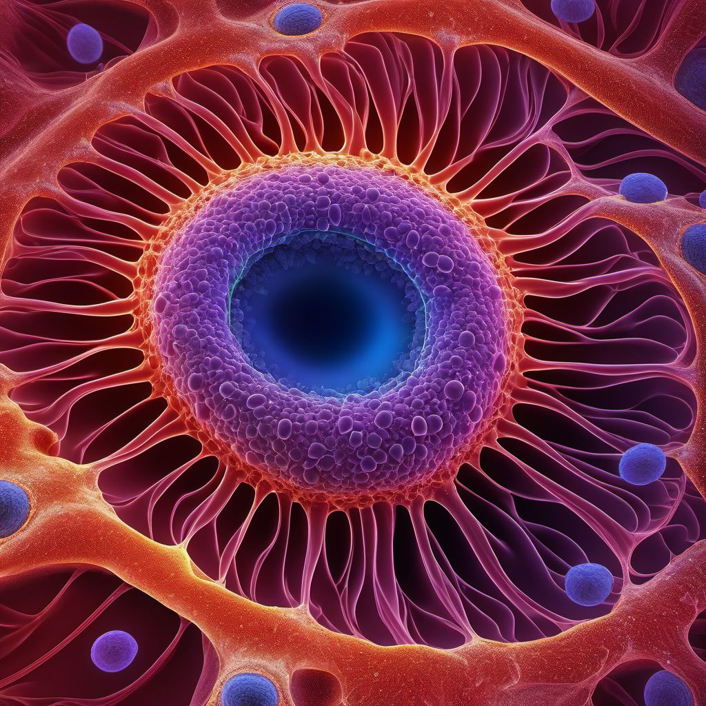 Neoplasm of uncertain behavior of urethra digital illustration