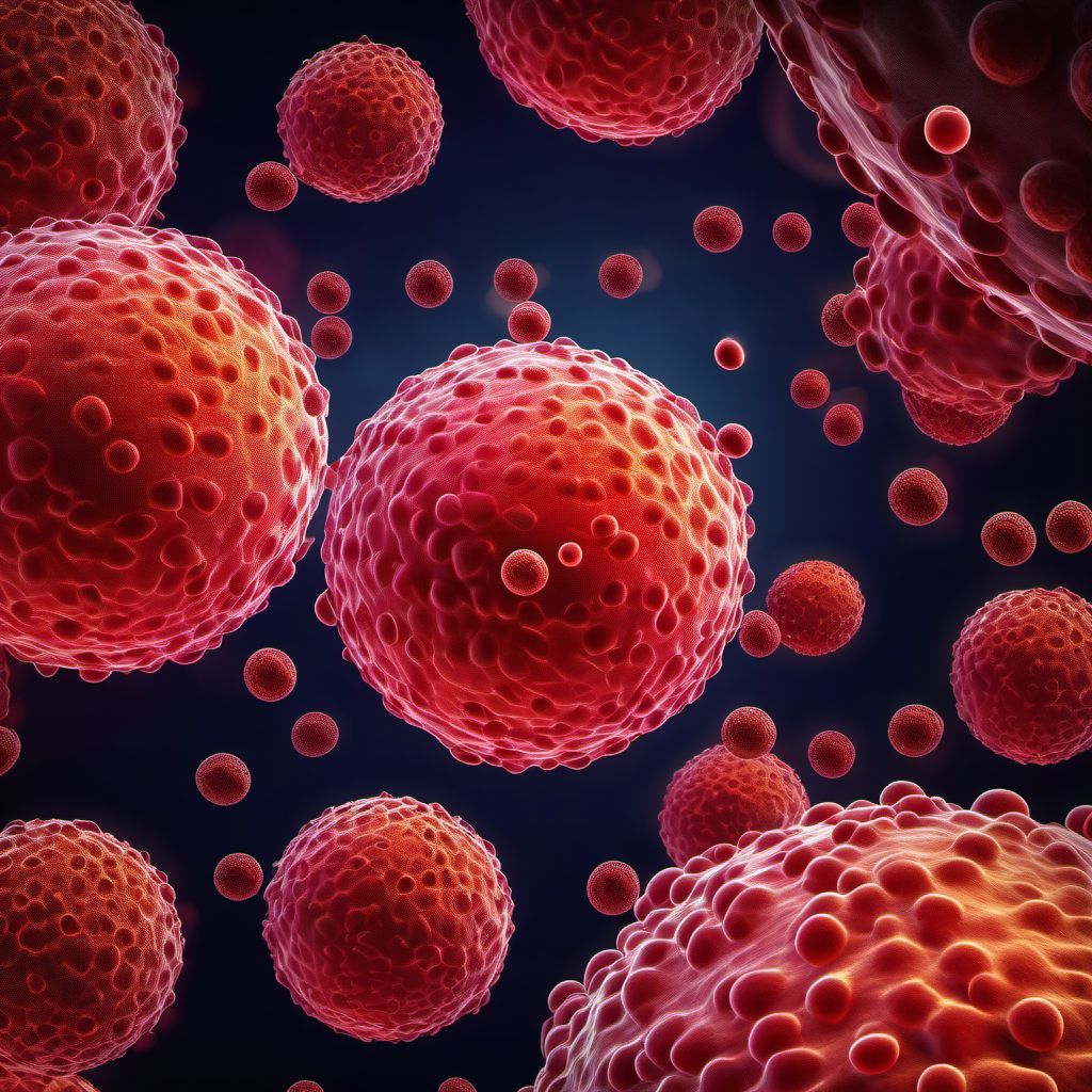 Myelodysplastic syndrome, unspecified digital illustration