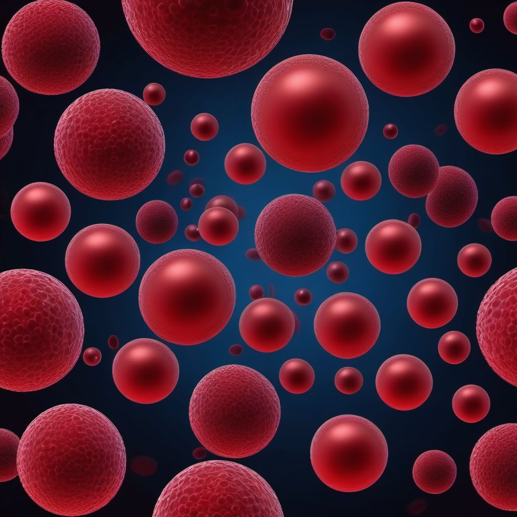 Thalassemia digital illustration