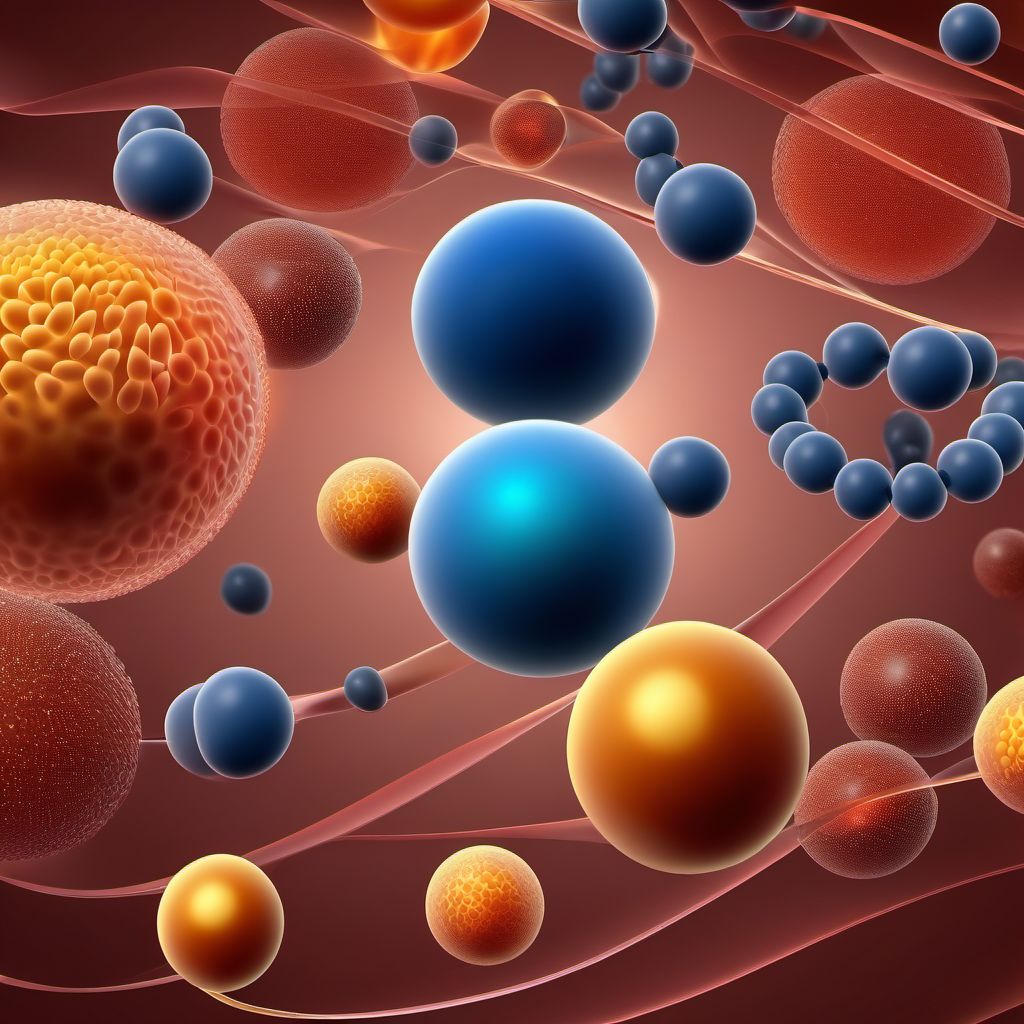 Type 1 diabetes mellitus with moderate nonproliferative diabetic retinopathy digital illustration