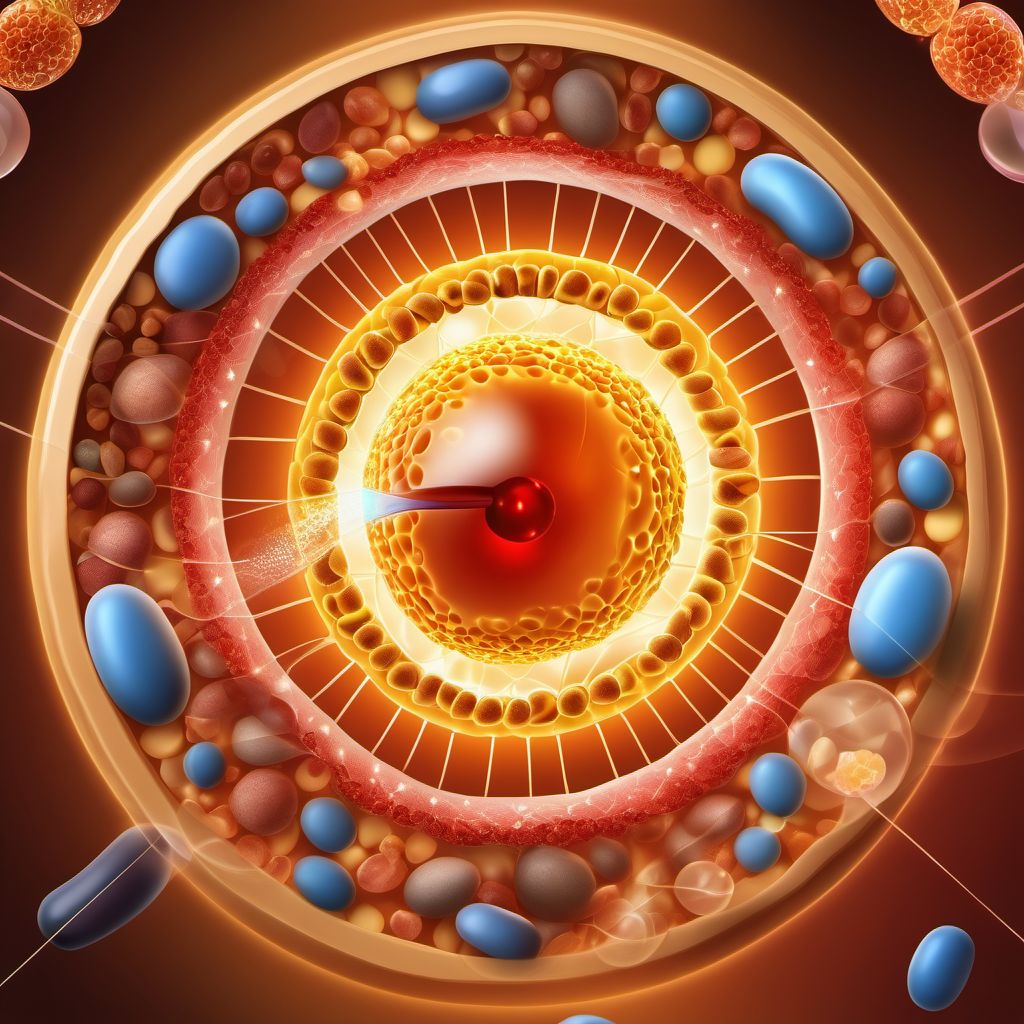 Type 2 diabetes mellitus with diabetic arthropathy digital illustration