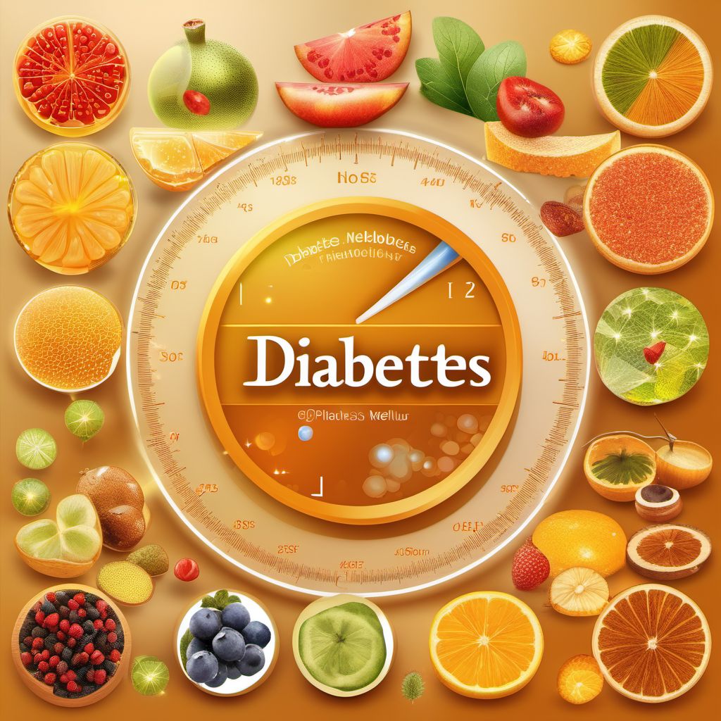 Other specified diabetes mellitus digital illustration