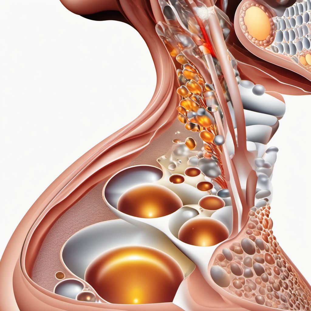 Hyperparathyroidism and other disorders of parathyroid gland digital illustration