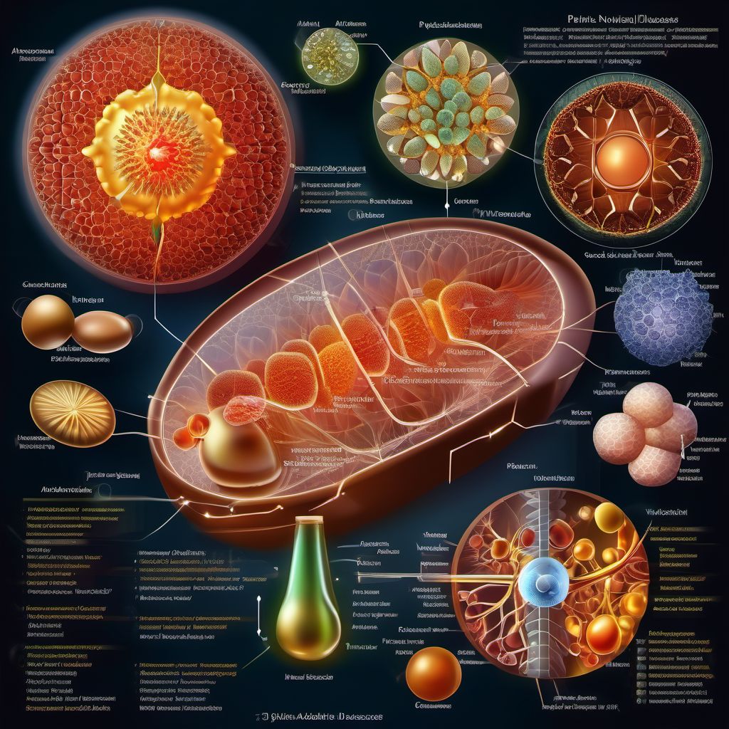 Adrenogenital disorders digital illustration