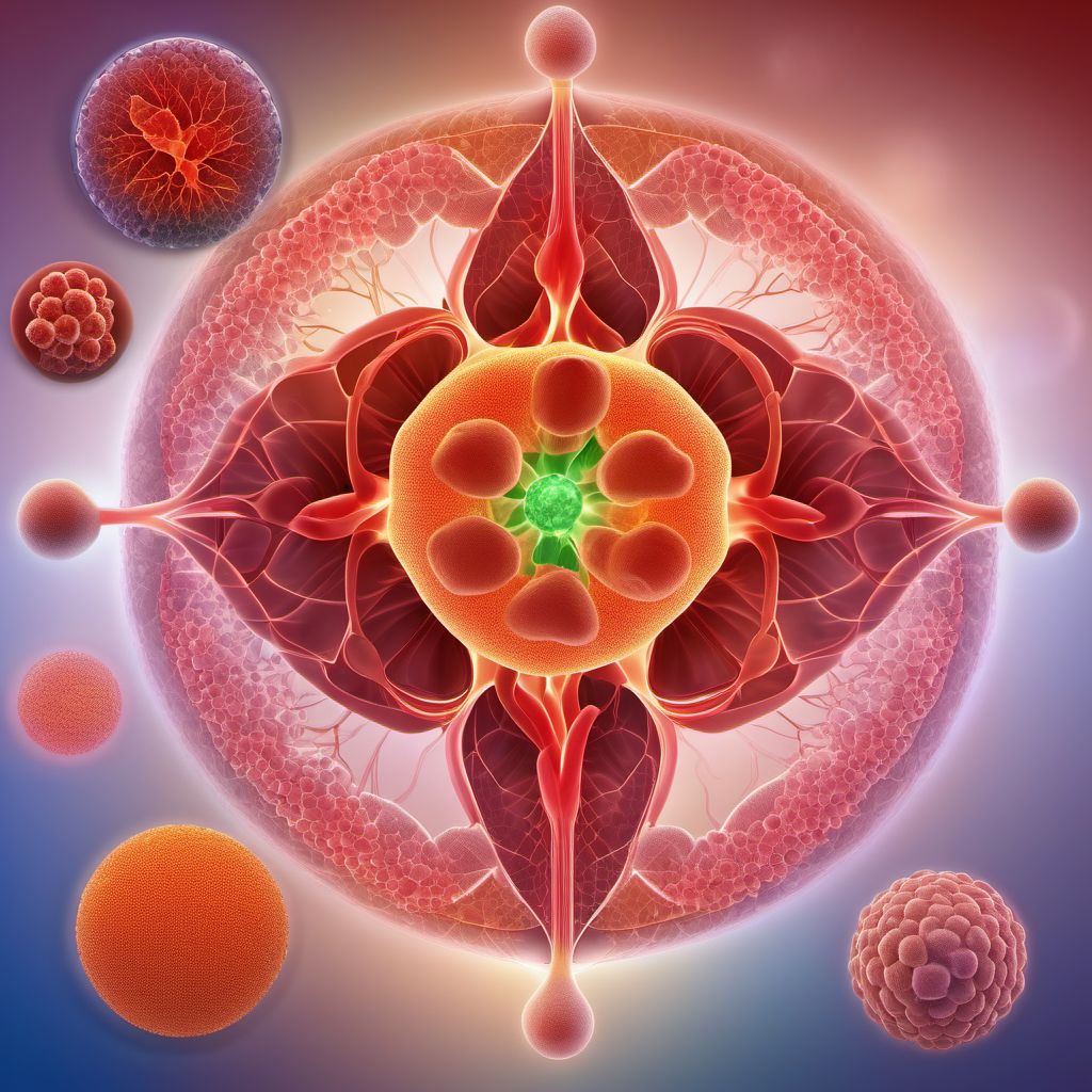 Primary hyperaldosteronism digital illustration