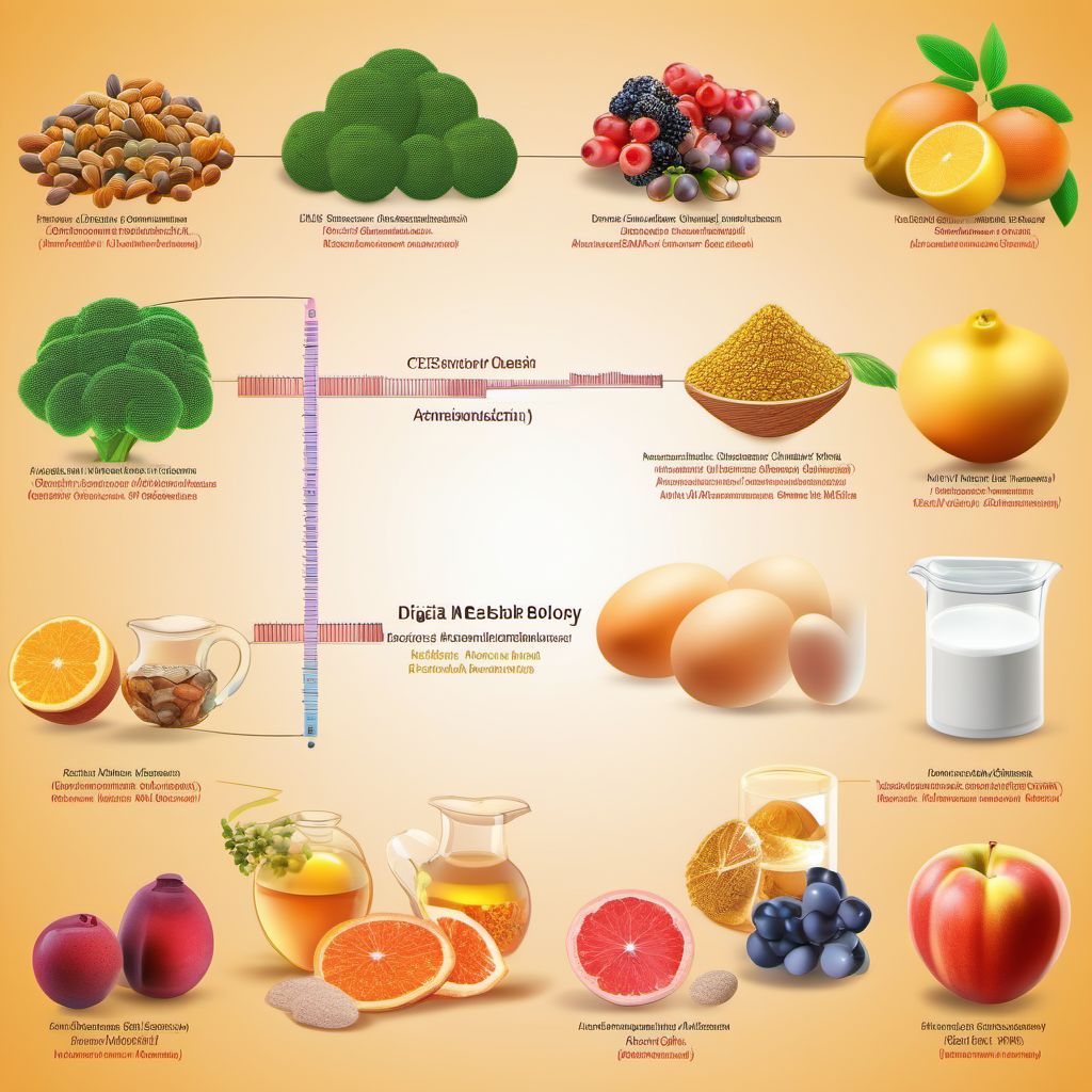 Disorders of branched-chain amino-acid metabolism and fatty-acid metabolism digital illustration