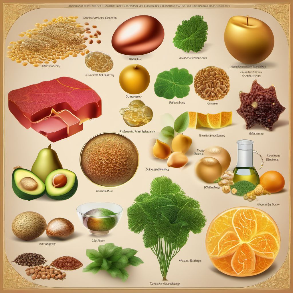 Disorders of fatty-acid metabolism digital illustration