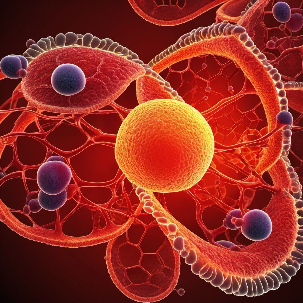 Hyperchylomicronemia digital illustration