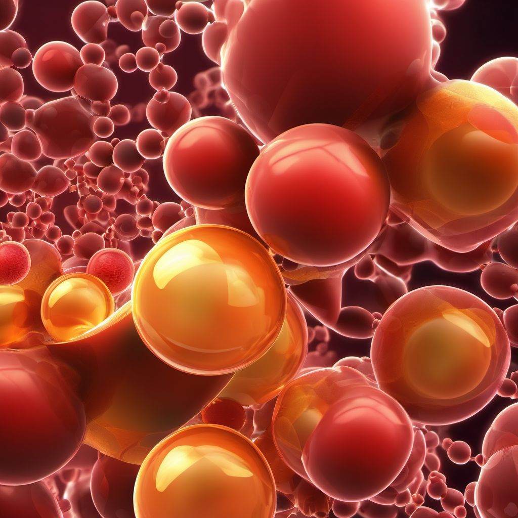 Disorder of lipoprotein metabolism, unspecified digital illustration